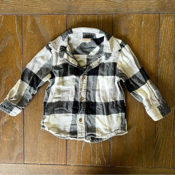 jumping beans Other - Jumping Beans toddler boy flannel 18m